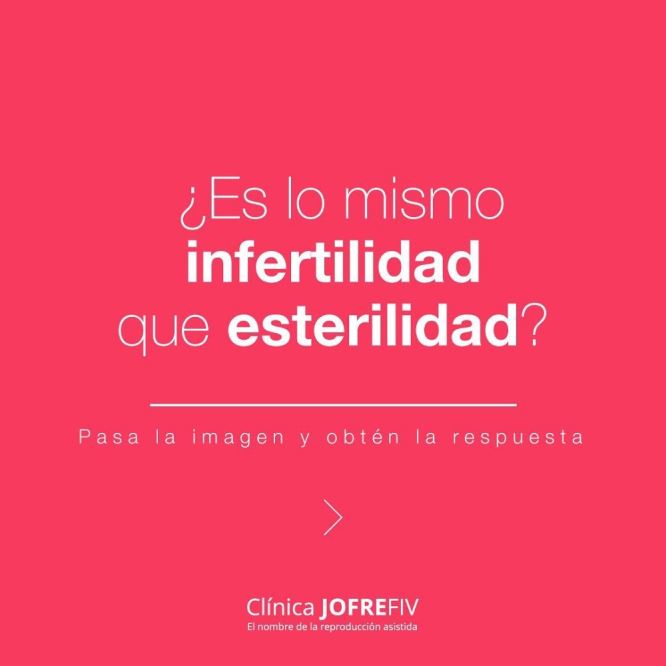 INFERTILIDAD Y ESTERILIDAD