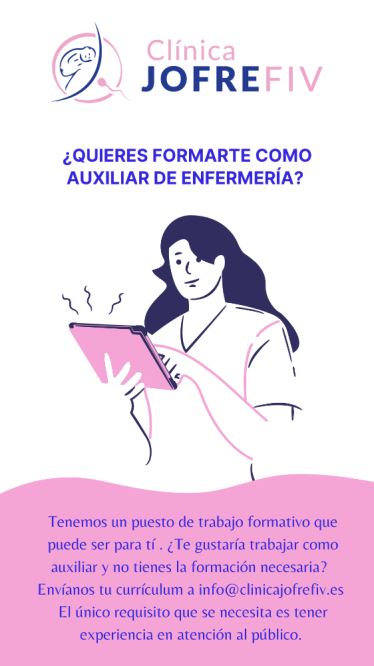 ¿QUIERES FORMARTE COMO AUXILIAR DE ENFERMERÍA?